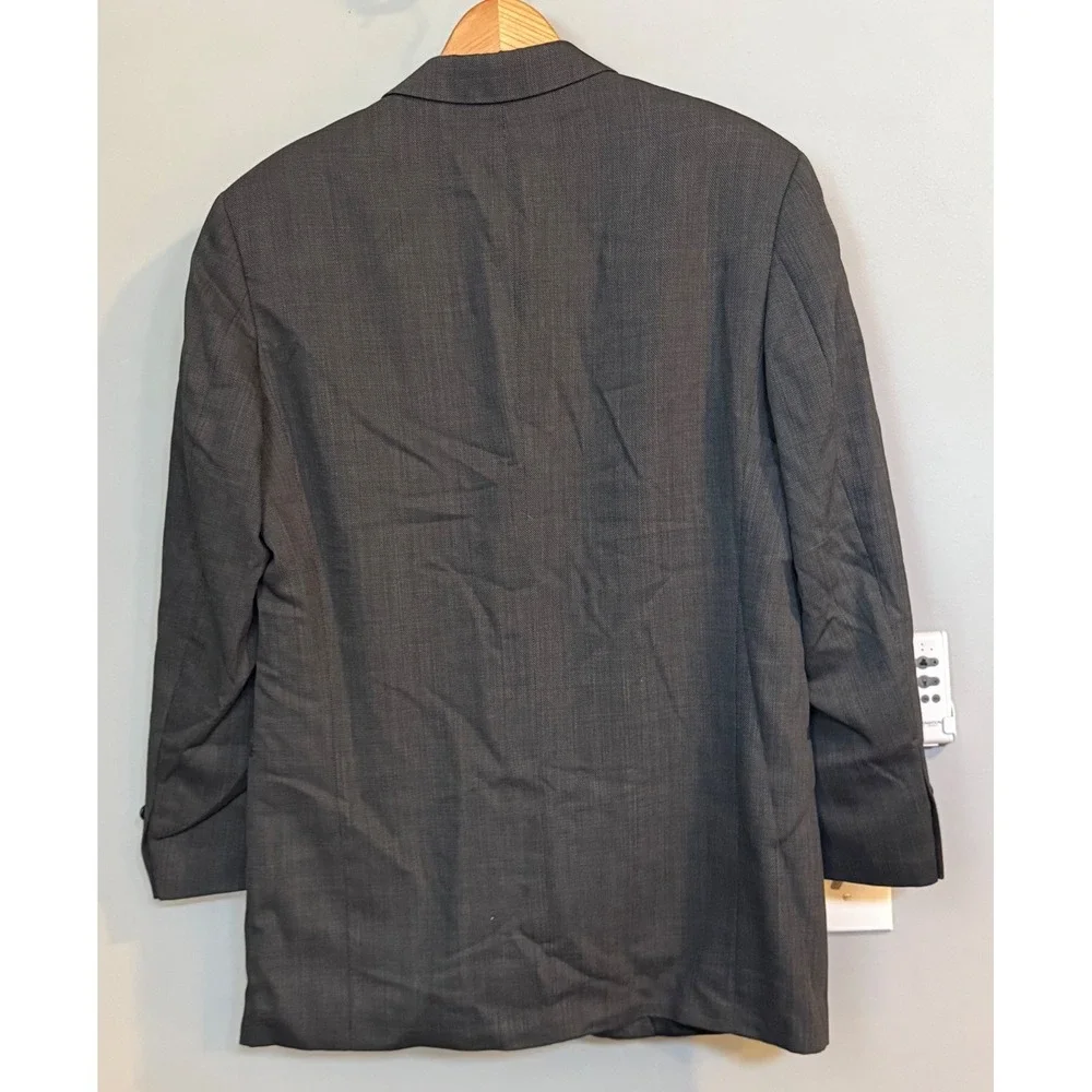 HUGO BOSS Wool Blend Suit Jacket Blazer Made‎ in USA Size 38R